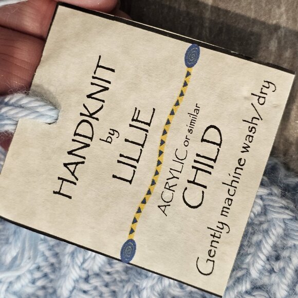 Lot Of 2 Pro‎ Goleem Blue Teddy Bear Satin Minky Security Blanket Lovey Knit Hat - Picture 10 of 12